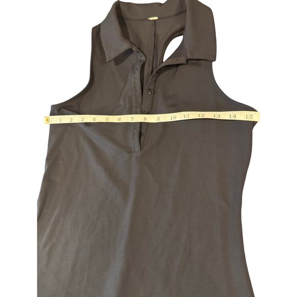 ALO Yoga Deep Blue Sleeveless Mini Dress - Picture 10 of 10